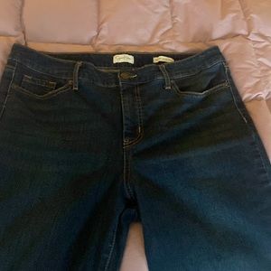 Jessica Simpson, HighRise Skinny Ankle, Size 14